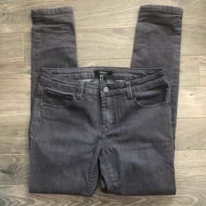 Forever 21 Grey Skinny Jeans/Pants size 27